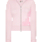 Fine Cotton Cheetah Pink Crystal Set