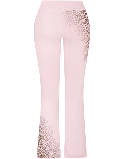Fine Cotton Cheetah Baby Pink Set