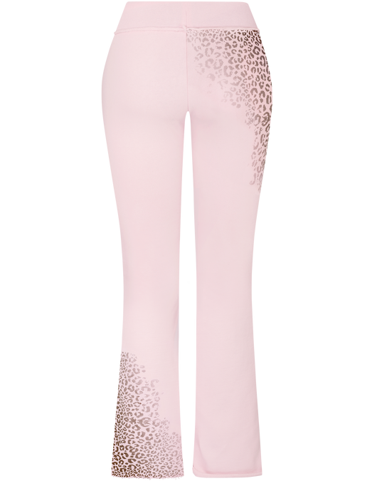 Fine Cotton Cheetah Baby Pink Set